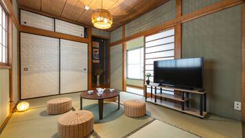 2nd Floor with Balcony, Non Smoking | Living area | Flat-screen TV, Netflix, streaming services