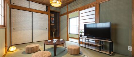 2nd Floor with Balcony, Non Smoking | Living area | Flat-screen TV, Netflix, streaming services