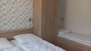 2 habitaciones, cuna de viaje y wifi