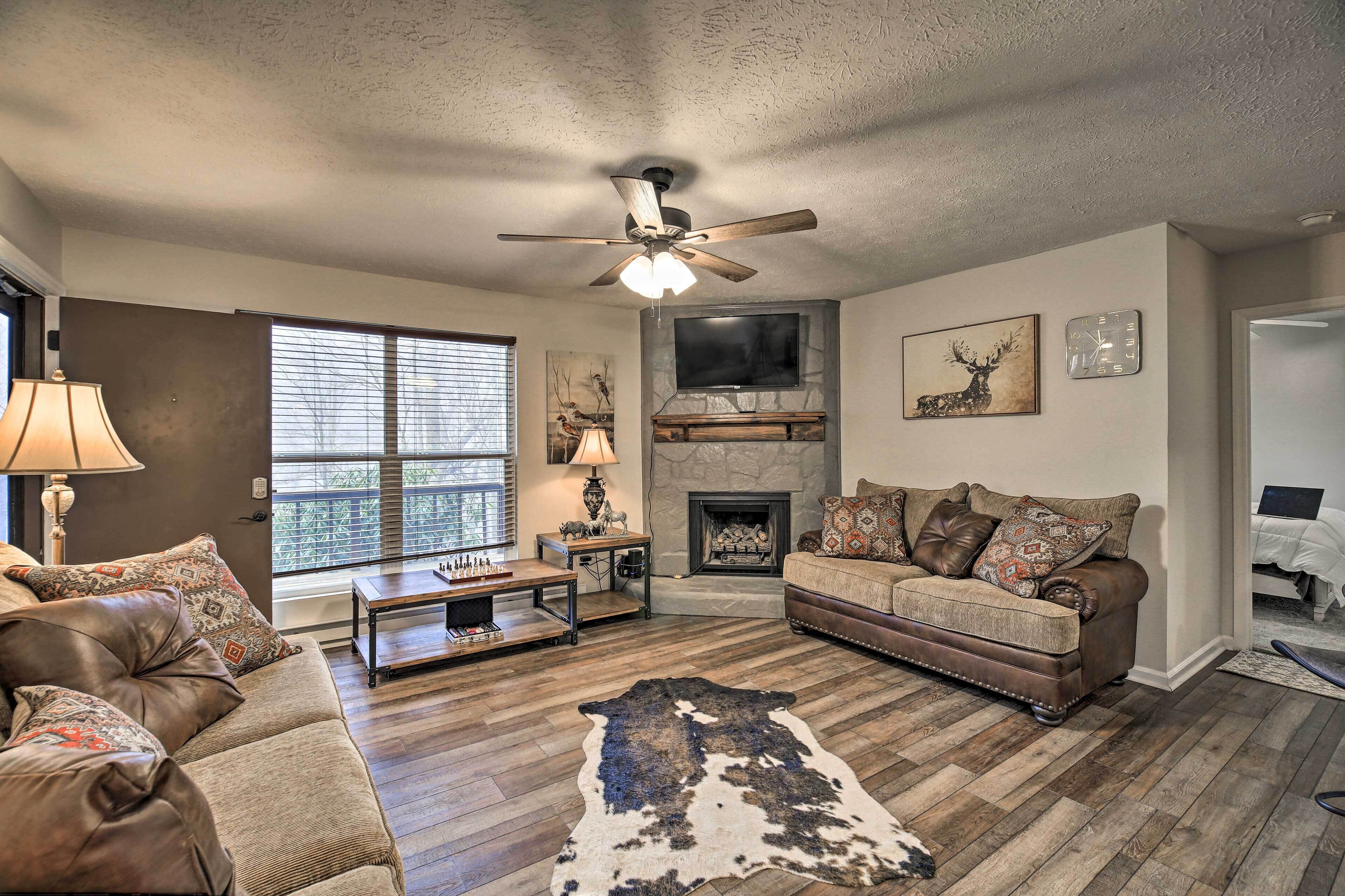 Modern Sugar Mountain Escape w/ Private Deck!
