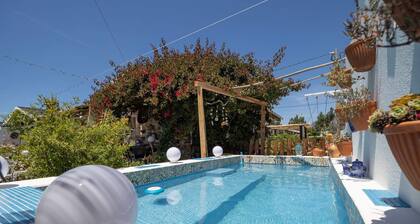 Beach House Babylon-Guest House with kitchenette, garden & pool