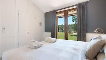 1 bedroom, blackout curtains, iron/ironing board, free WiFi