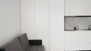Apartment, 1 Schlafzimmer, Balkon | Schreibtisch, schallisolierte Zimmer, kostenloses WLAN