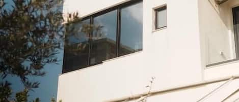 Fassade der Unterkunft