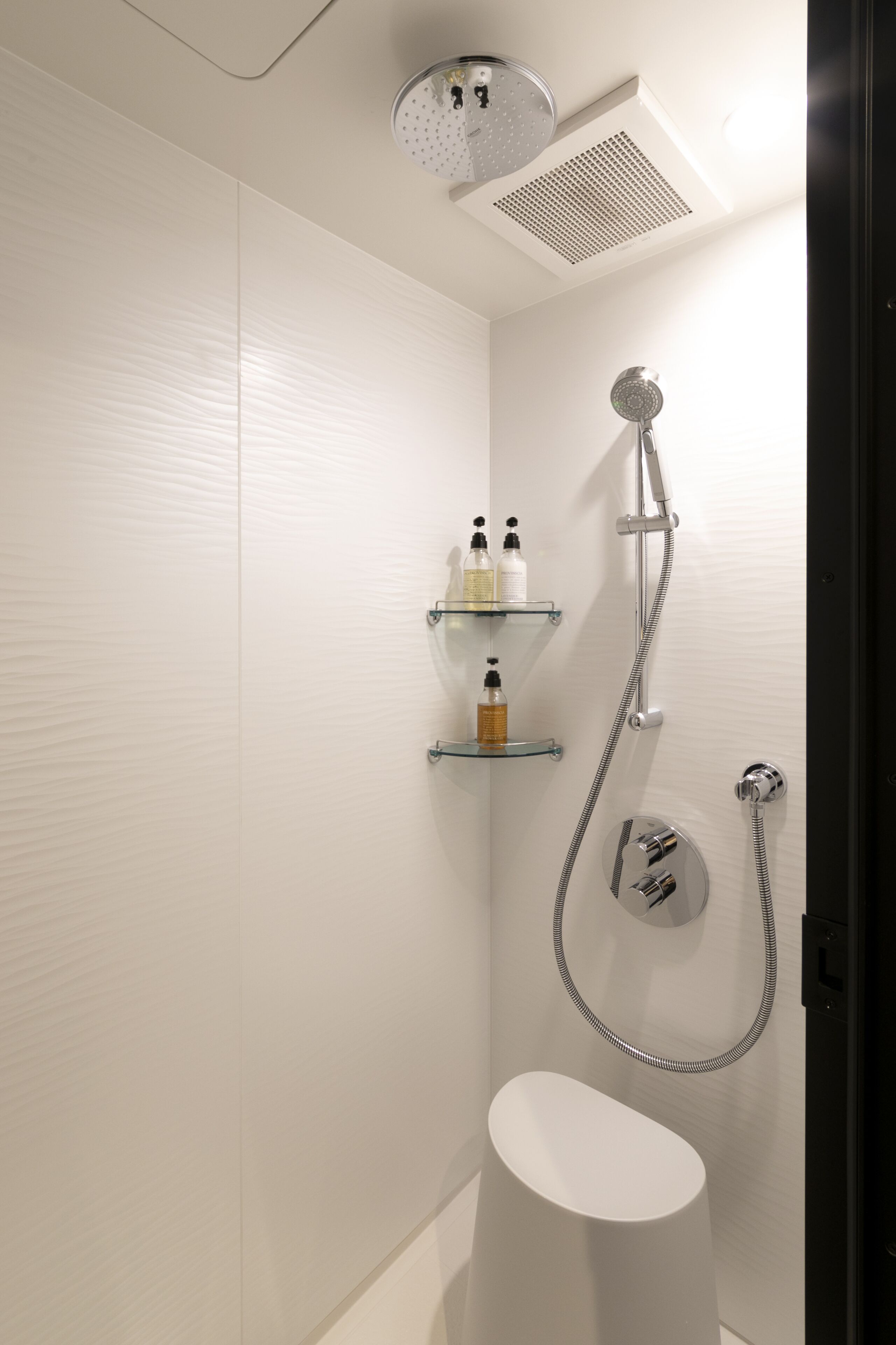 free toiletries, hair dryer, slippers, electronic bidet