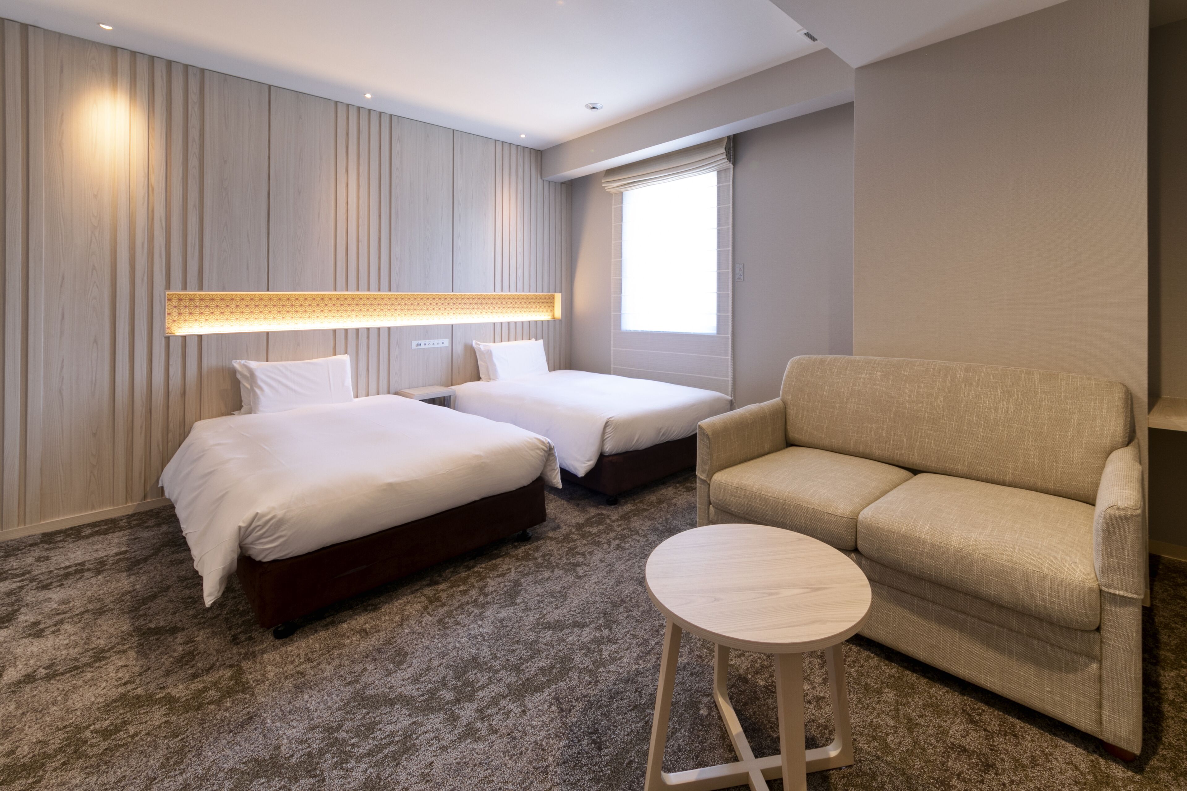 premium twin room, non smoking | 1 bedroom, in-room safe, blackout curtains, soundproofing