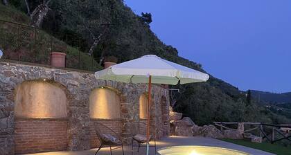 Villa "Il Grillo", privacy in the hills, private pool and panoramic view.