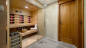 Sauna - Stone villa Zamask with a pool and a lovely view (Pazin)