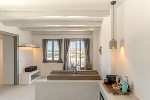 Family Suite, Sea View | Beach/ocean view - Paros Cape Suites (Paros)