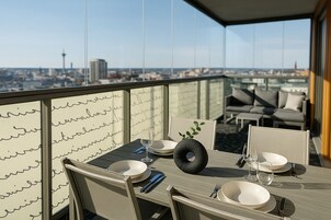 City Apartment, City View, Tower | Terrace/patio