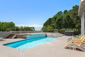 Pool - 7th Heaven: Private Pool, Spa, Game Room (Corolla)