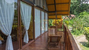 Terrace/patio - Yacuma Ecolodge (Chontapunta)