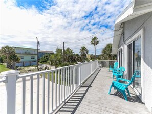 House, Multiple Beds, Patio | Balcony - Zamora Upper Cottage, 2 Bedroom, Walk to the Beach, Wi-fi, Pets, Sleeps 6 (St. Augustine)