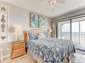 Condo, Multiple Beds, Balcony, Ocean View | 2 bedrooms, free WiFi - Windjammer 403, 2 Bedrooms, 4th Floor, Ocean Front, Elevator, Sleeps 6 (St. Augustine)