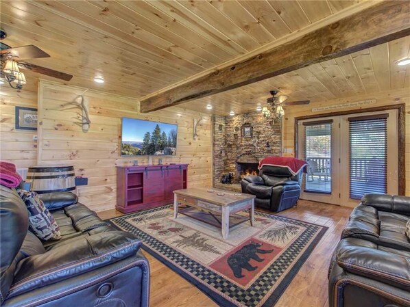 تلفزيون، مدفأة