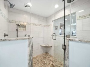 Condo, Multiple Beds, Balcony, Ocean View | Bathroom - Windjammer 210, 2 Bedrooms, Ocean Front, Pool, Elevator, Sleeps 6 (St. Augustine)