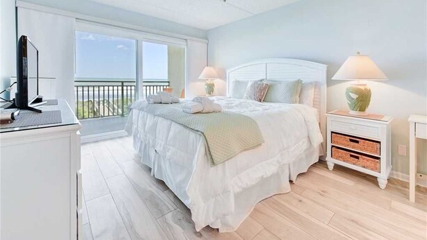 Condo, Multiple Beds, Balcony, Ocean View - Windjammer 210, 2 Bedrooms, Ocean Front, Pool, Elevator, Sleeps 6 (St. Augustine)