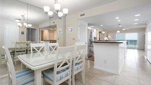 Condo, Multiple Beds, Balcony, Ocean View | Private kitchen - Windjammer 210, 2 Bedrooms, Ocean Front, Pool, Elevator, Sleeps 6 (St. Augustine)