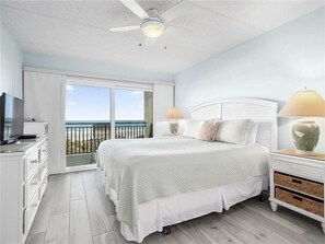 Condo, Multiple Beds, Balcony, Ocean View | 2 bedrooms, free WiFi - Windjammer 210, 2 Bedrooms, Ocean Front, Pool, Elevator, Sleeps 6 (St. Augustine)