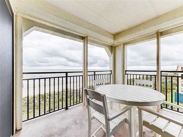 Condo, Multiple Beds, Kitchen, Ocean View | Balcony