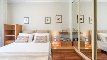 2 chambres, bureau, accĂšs Internet, draps fournis