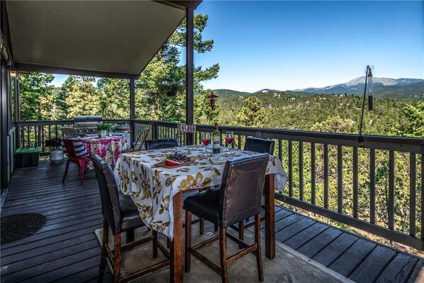 Balcony - Valley View, 3 Brs, Sleeps 8, Fireplace, Wifi, Pets Welcome, Views (Ruidoso)
