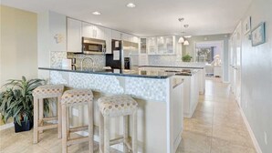 Condo, Multiple Beds, Balcony, Ocean View | Private kitchen - Windjammer 105, 3 Bedrooms, Ocean View, Elevator, Pool, Sleeps 8 (St. Augustine)