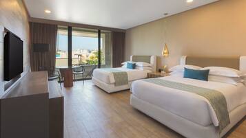 Premium-sengetøj, minibar, pengeskab på værelset, individuelt design