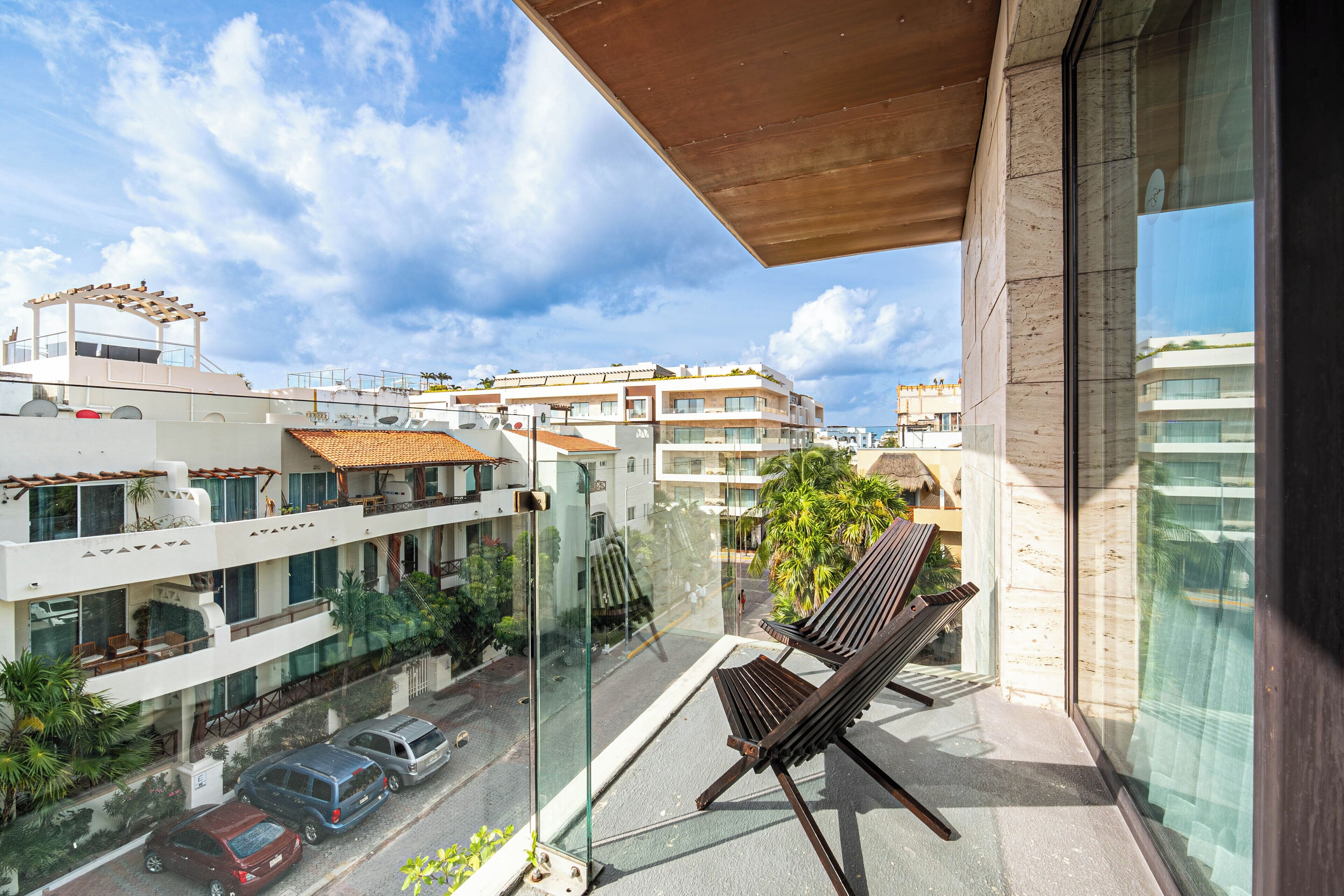 Vista del balcón
