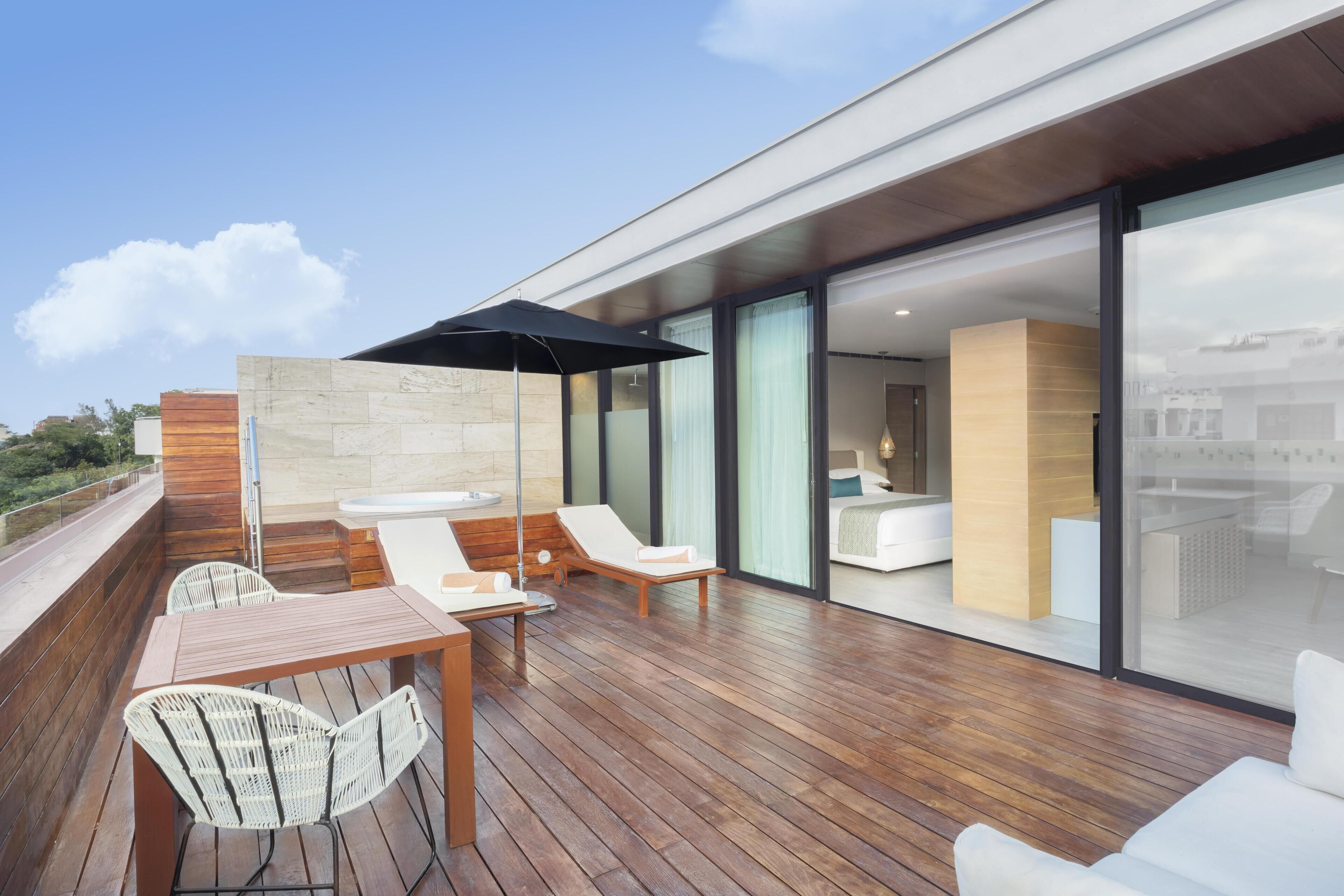 Suite, 1 King Bed | View from room