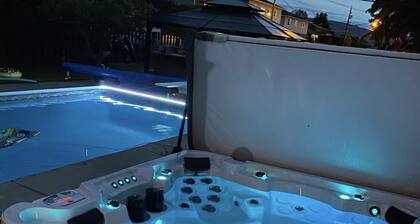 Beautiful Big Home With Heated Inground Pool & Hot Tub!