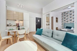 Interior - Comfortable Apartment | Balcony and Private Parking (Wroclaw)