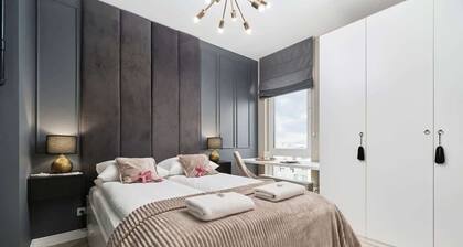 Architektów 6 Wrocław | Stilvolle Appartment mit Balkon und Parkplatz | Fernarbe