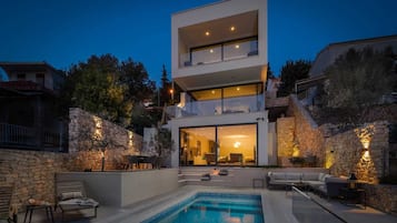 Una piscina climatizada