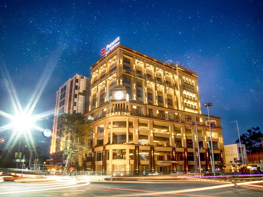 Fachada de la propiedad