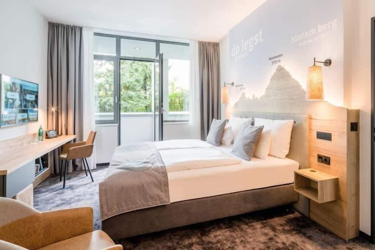 1 slaapkamer, hypoallergeen beddengoed, een kluis op de kamer