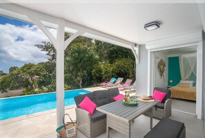Una piscina climatizada