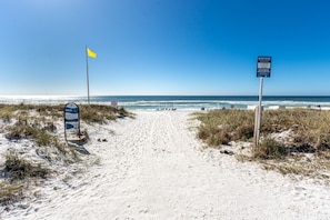 Beach nearby, sun-loungers, beach towels - MAJOR UPDATE:  Stunning, Ocean FRONT Cool Water Beach - 30A (Santa Rosa Beach)