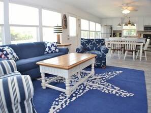 TV, DVD player, stereo - A homey slice of heaven, this is the perfect beach cottage retreat for you and your family!  (Nags Head)