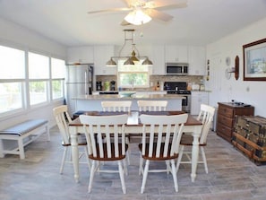 Dining - A homey slice of heaven, this is the perfect beach cottage retreat for you and your family!  (Nags Head)