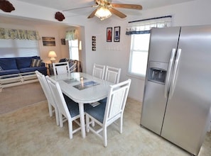 Dining - This cozy townhome has everything you need for an enjoyable and relaxing Outer Banks vacation.  (Nags Head)