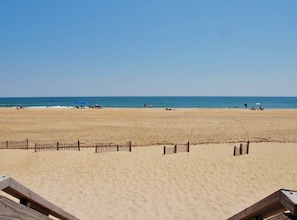On the beach