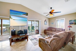 TV - Bonita Bliss Beach House | 3-Bed & 2-Bath | Sleeps 6 (Bonita Springs)
