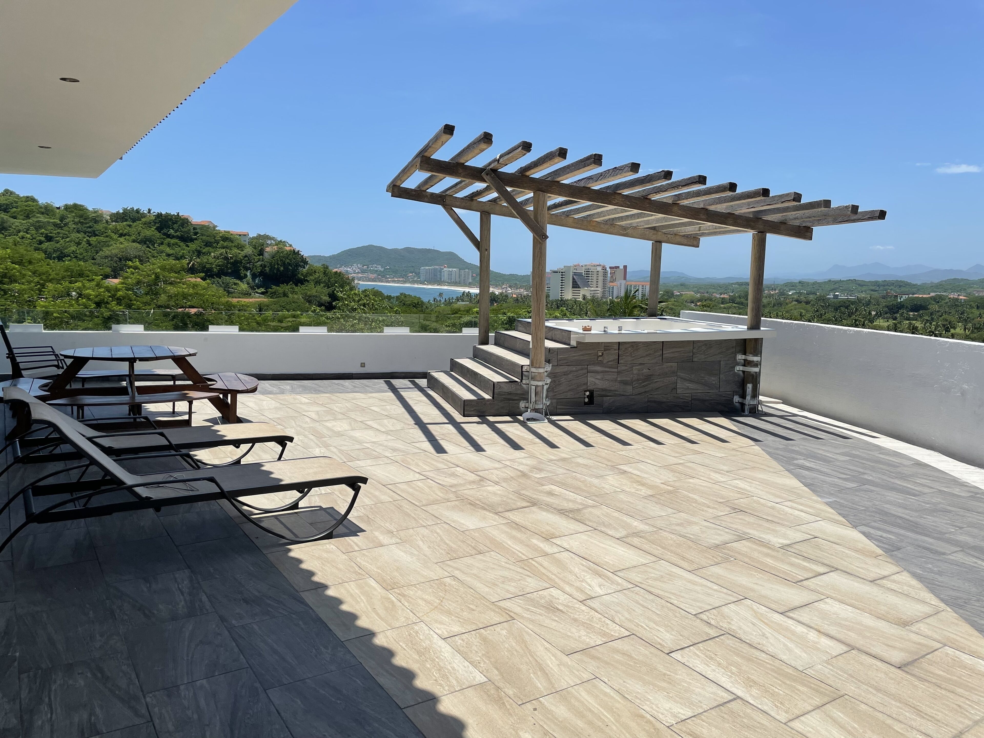 Departamento panorámico | Terraza o patio