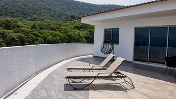 Departamento panorámico | Terraza o patio