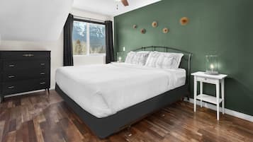 2 dormitorios, tabla de planchar con plancha, wifi gratis y ropa de cama