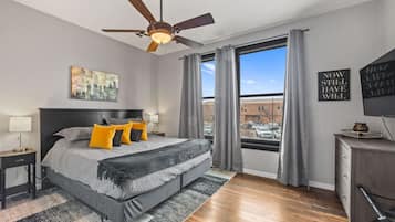 3 habitaciones, cuna de viaje, wifi y ropa de cama
