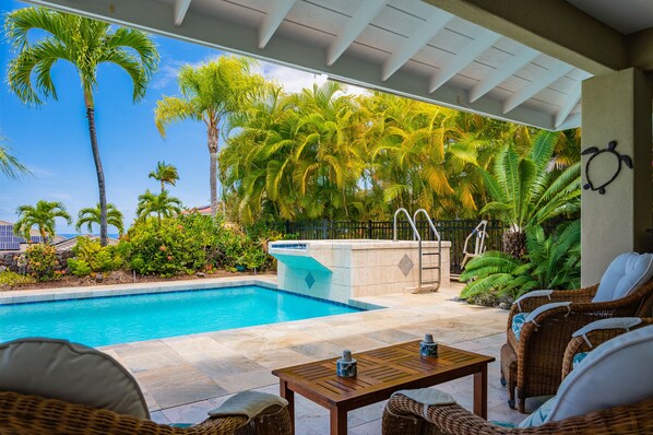 Alberca al aire libre