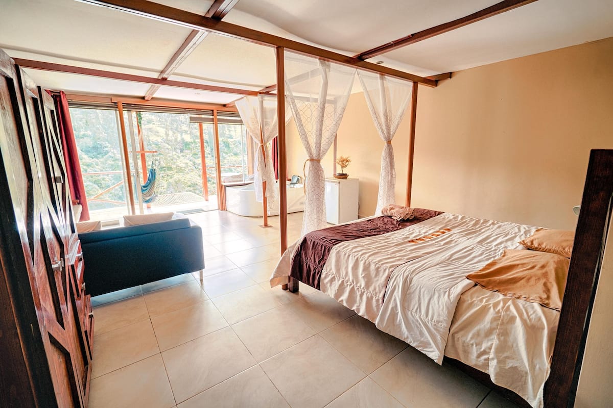 Cabaña estándar | Wifi gratis y ropa de cama