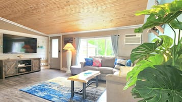 Een smart-tv, videogames, een dvd-speler en boeken